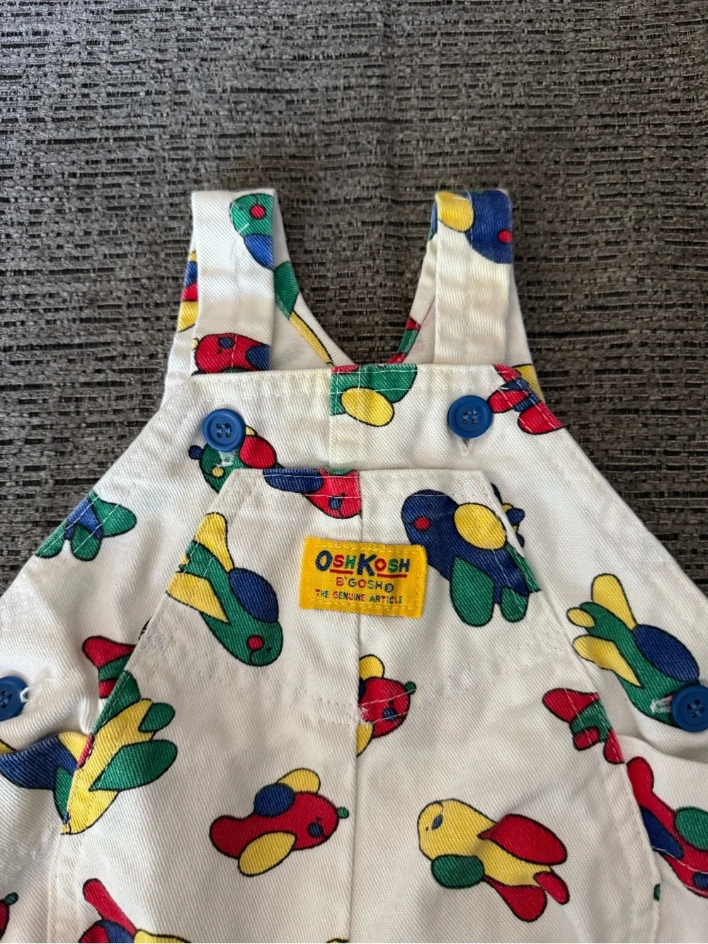 Vintage OshKosh B’ Gosh Baby Shortalls